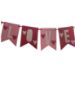 Picture of Make Your Own Felt Bunting spells LOVE - valentines day bunting pink