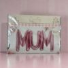 Picture of MUM Foil Balloon Mothers day Balloon PINK MUM Letters NEW No helium needed 38 x 68 cm approx