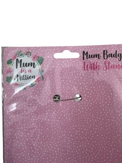 Picture of Mum in a Million Badge - 6" Badge for Mother's Day Gift New Giant Mum Badge