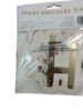 Picture of 3 metres Happy mothers day bunting banner New Gold lettering pink ribbon