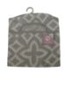 Picture of grey and white peg bag geometric design