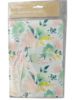 Picture of floral Mothers Day GIFT WRAP set 2 x WRAPPING sheets + 2 TAGs Flowers gift wrap