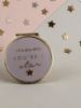 Picture of Mum You're a Star Compact mirror mothers day gift New pink with gold lettering