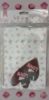Picture of mothers day gift wrap wonderful mum pink stripes  just for you gift tags