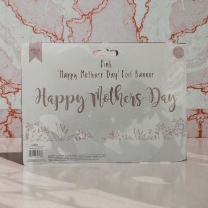 Picture of pink Mothers day banner Happy Mothers Day New 1.5 metres - copy