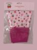 Picture of strawberry berry sweet Floral Cleaning gloves Washing up gloves Spring cleaning gloves  pink M