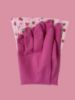 Picture of strawberry berry sweet Floral Cleaning gloves Washing up gloves Spring cleaning gloves  pink M