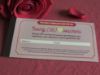 Picture of Novelty valentines day vouchers booklet gift - 20 perforated vouchers NEW