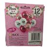 Picture of 12 x 10" PRINTED Best Mum ever Balloons pink white Boxed mothers day balloons