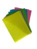 Picture of 10 x sheets Easter Felt sheets pastel colours yellow pink blue green purple