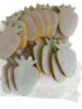 Picture of 16 x Easter Carrot Stickers - Self Adhesive Carrots approx 2.5 x 4.5 cm