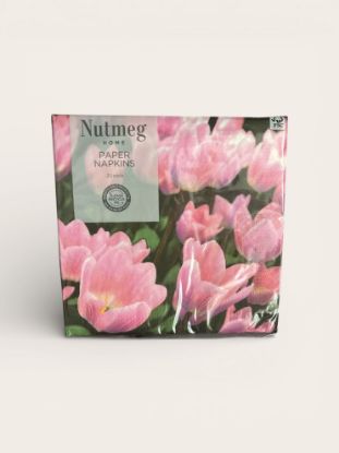 Picture of 20 x mothers day napkins beautiful tulips design New