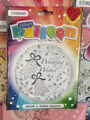 Picture of 17"  Wedding Wishes Balloon New wedding balloon