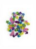 Picture of 80 x Glitter Easter Foam Stickers assorted easter egg bunny chicks