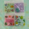 Picture of 25 x  Easter Self Seal Bags. 10 x 10 +3cm  cellophane easter treat bags 4 design