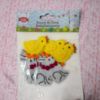 Picture of 12 x easter bunny and chick embellishments easter bonnet decorations