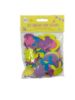Picture of approx 80 x  Easter Foam Stickers assorted easter egg bunny chicks glitter amd matt new