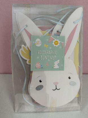 Picture of Happy Easter Holographic Bunting 2m