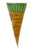 Picture of 10 x Carrot Treat Bags Cones Easter Party Bag Favour Sweet cones carrot design