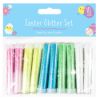 Picture of 10 x Easter Glitter Tubes Kids Card Making assorted Easter pastel colours New