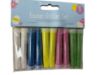 Picture of 10 x Easter Glitter Tubes Kids Card Making assorted Easter pastel colours New