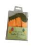 Picture of 16 x easter Carrot Stickers Easter Bonnet Decorations New Felt carrots