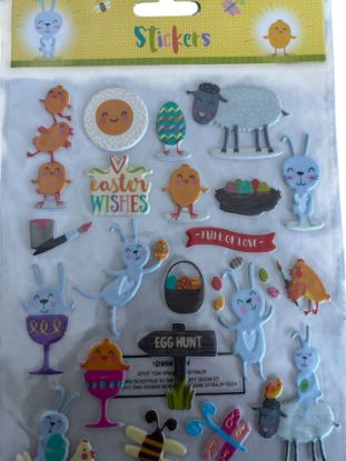 Picture of 21 Easter stickers ouffy easter stickers New