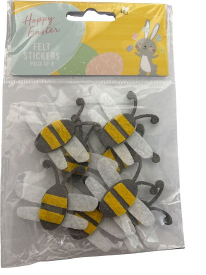 Picture of 8 x bumblebees Easter easter bonnet decorations bees NEW