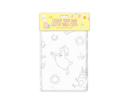 Picture of Colour Your Own Easter Table Cloth  130 x 183 cm New
