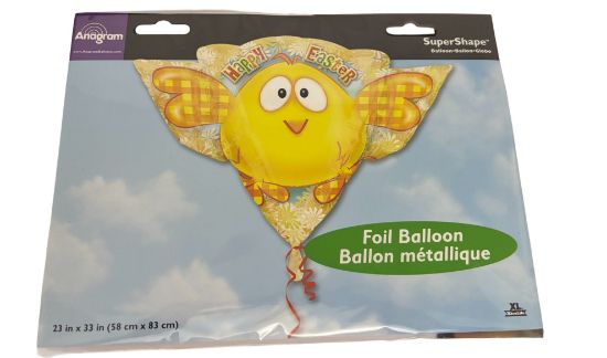 Picture of Supershape Happy Easter balloon Easter Chick Balloon 23 x 33 inch (58 x 83 cm)