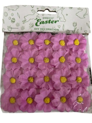 Picture of 20 x pink lilac daisys daisies easter bonnet decorations
