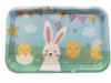 Picture of Easter Tray Snack Size Melamine Plastic 30 x 19cm - Bunny Easter Tray NEW