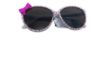Picture of Girls white spotted sunglasses with pink bow NEW