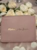 Picture of pink mother of the bride bag cosmetic bag make up bag