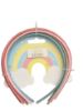 Picture of 5 x glitter Rainbow Pastel Head Bands Alice Bands  Headbands NEW