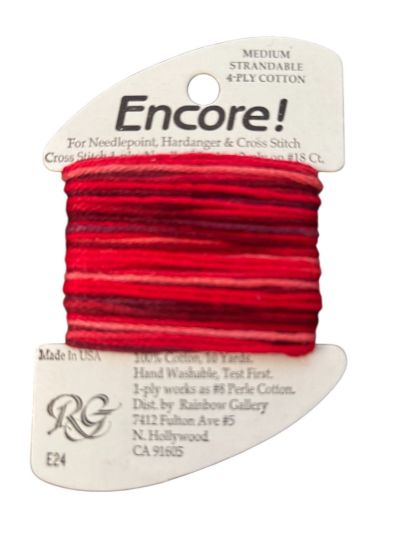 Picture of Rainbow Gallery   ENCORE E24 Reds