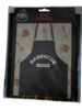 Picture of Novelty Fathers day Gift  Black BBQ Apron Barbecue Boss NEW