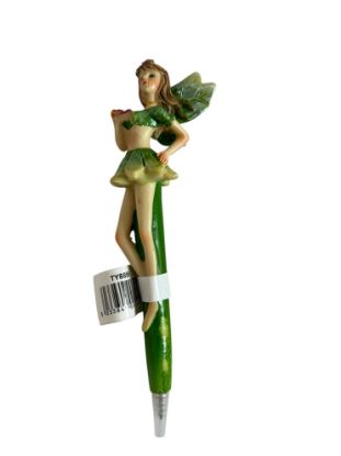 Picture of FLUTTER FAIRIES BEAUTIFUL GREEN FAIRY  BALLPOINT PEN GIFT- New