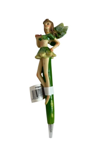 Picture of FLUTTER FAIRIES BEAUTIFUL GREEN FAIRY  BALLPOINT PEN GIFT- New