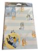 Picture of Bluey Gift Wrap Sheets  NEW bluey gift wrap 2 sheets 2 tags official bluey NEW