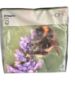 Picture of 20 x bumbleBEE Napkins 3 ply Photograph of bumbleBee on Purple FLower NEW