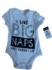 Picture of BABY Grow Body Suit Sleep Vest Romper NEWBORN I LIKE BIG NAPS AND I CANNOT LIE