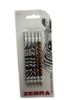 Picture of 5 x Zebra Mechanical Pencils Safari Animal Design NEW Boxed
