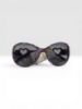 Picture of Girls sunglasses Purple with Flowers design  and heart arms