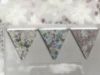 Picture of les fleurs by elizabeth williams bunting set 12 paper flags white string 5m