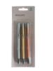 Picture of 3 x Deluxe Metal Ballpoint pens for smooth writing-NEW boxed