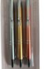 Picture of 3 x Deluxe Metal Ballpoint pens for smooth writing-NEW boxed