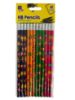 Picture of 12 x HB pencils  flower design