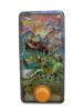 Picture of Dinosaur Water Hoop Game Handheld Travel 13.5cm orange buttons NEW