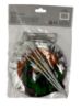 Picture of 4 x DINOSAUR Roarsome Birthday 4 SELF INFLATING BALLOONS with STICKS T-REX Metallic